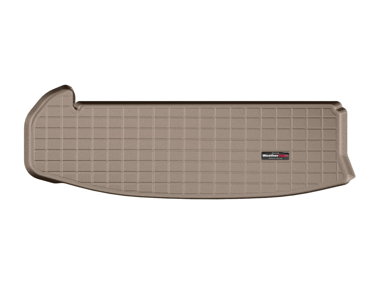 Weathertech - Cargo Liner - Tan Behind 3rd Row Seating 14-19 Toyota Highlander - 41696