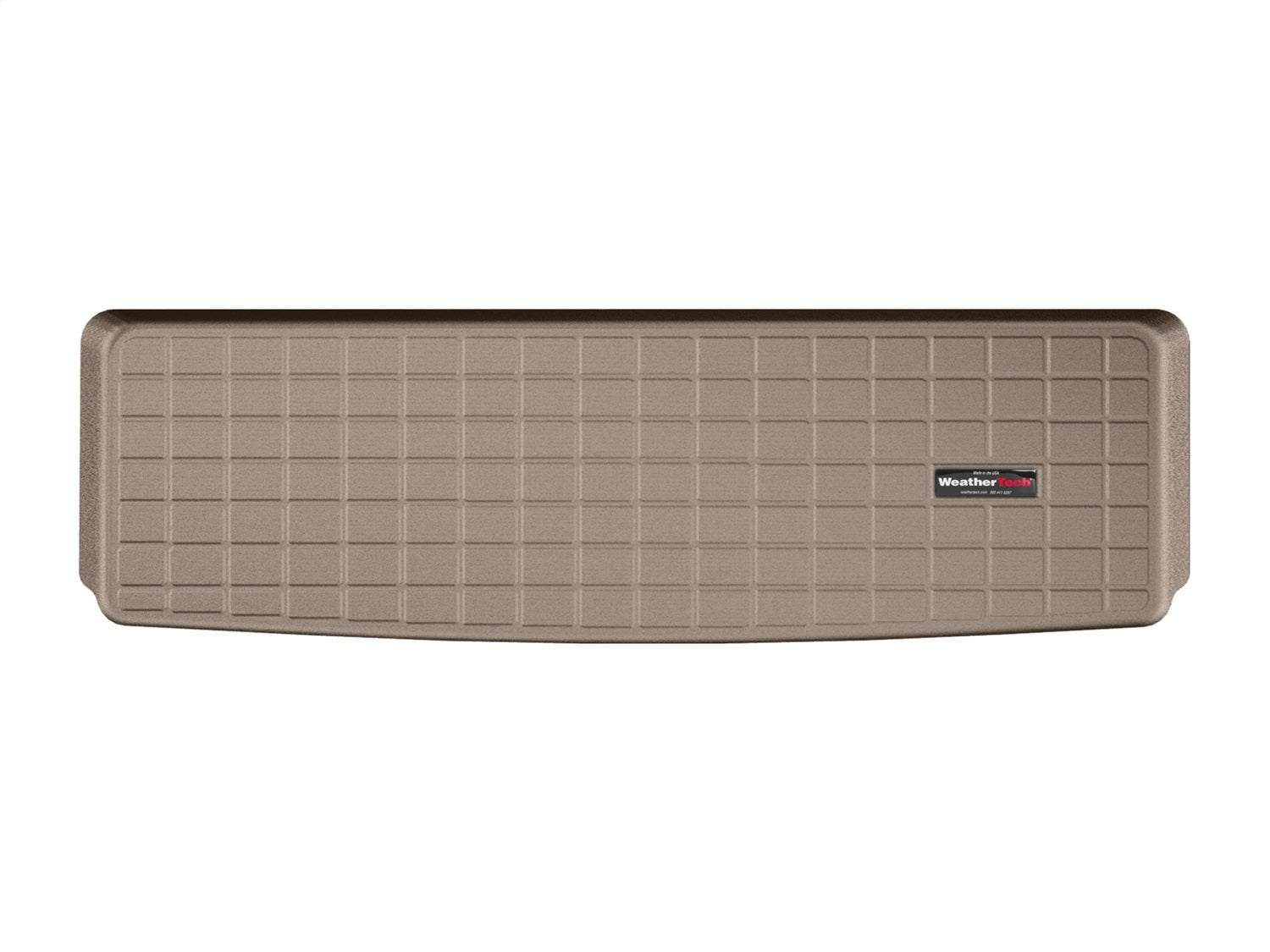 Weathertech - Cargo Liner - Tan Behind 3rd Row Seating 15-20 Cadillac Escalade / 15-20 Chevrolet Tahoe / 15-20 GMC Yukon