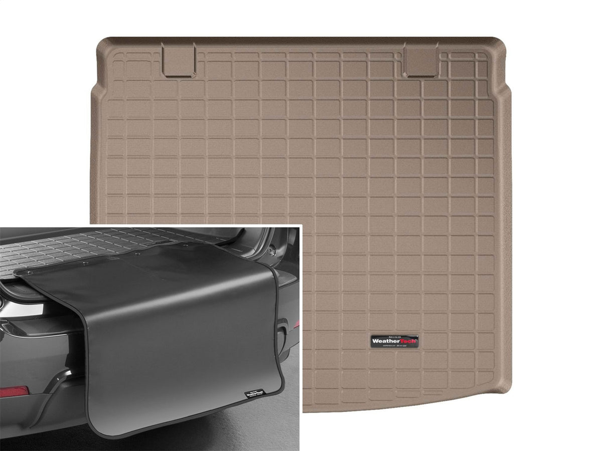 Weathertech - Cargo Liner w/Bumper Protector - Tan Cargo Tray In Highest Position 17-22 Honda CR-V - 41997SK