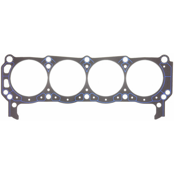 Fel-Pro 1011-1 Steel core laminate Engine Cylinder Head Gasket - 10111 - front view