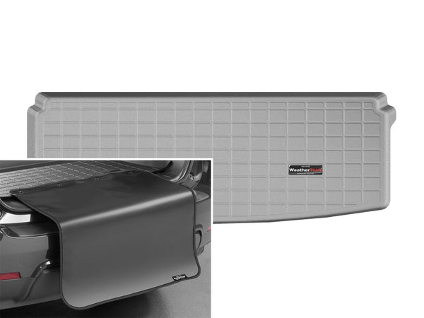 Weathertech - Cargo Liner w/Bumper Protector - Gray Behind 3rd Row Seating 18-24 Ford Expedition / 18-24 Lincoln Navigat