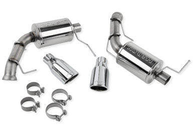 Roush - 2011-2014 Roush Mustang V6 Exhaust Kit - Round Tips - 421145