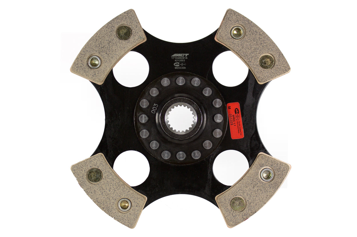 ACT 2007 Lotus Exige 4 Pad Rigid Race Disc - 4212003