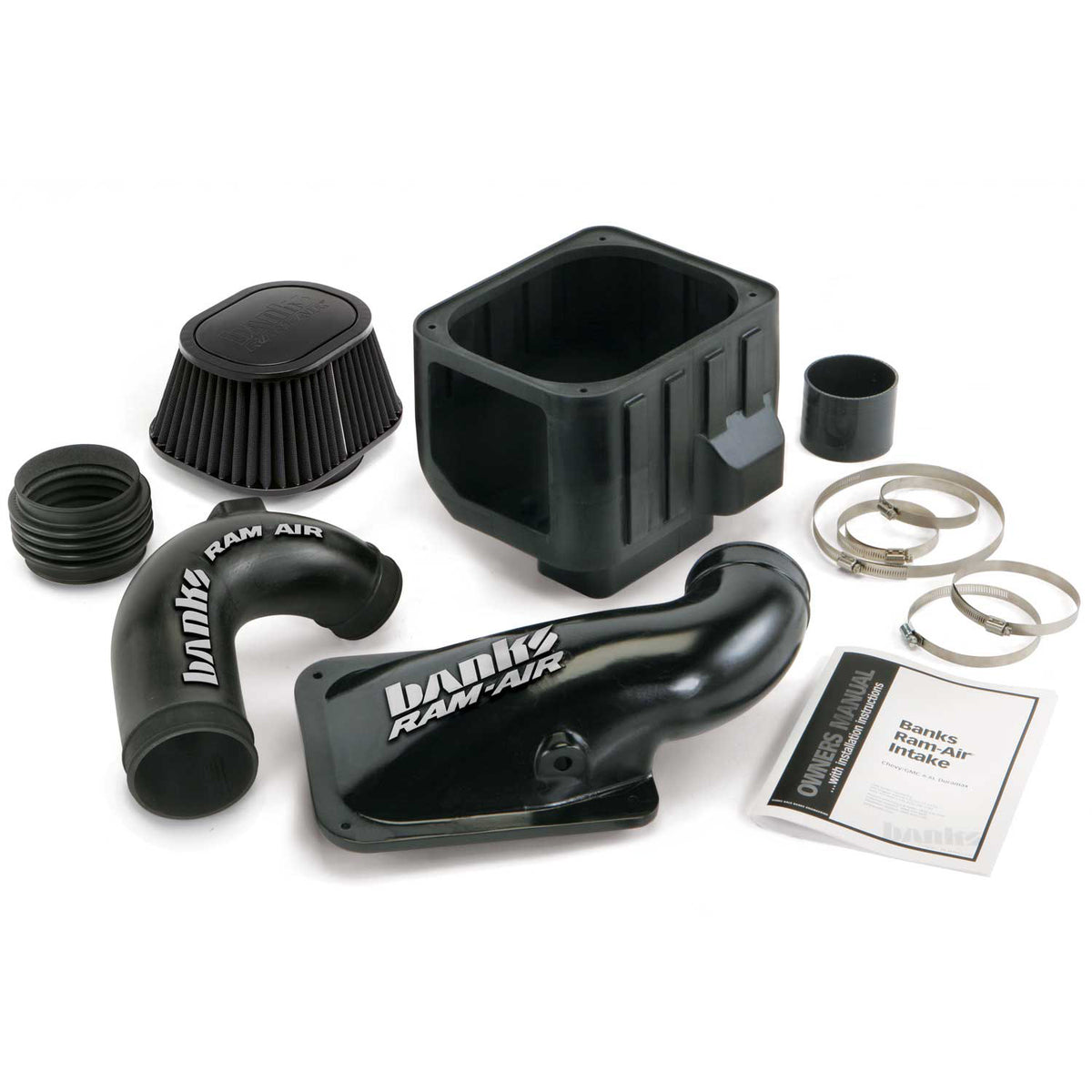 Banks Power 04-05 Chevy 6.6L LLY Ram-Air Intake System - Dry Filter - 42135-D