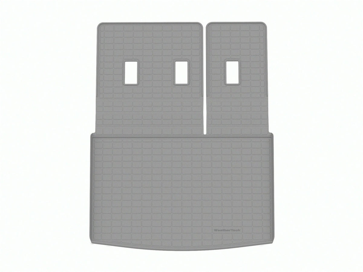 Weathertech - SeatBack Cargo Liner HP - Gray Behind 2nd Row Seating 21-26 Cadillac Escalade / 22-26 Chevrolet Suburban /