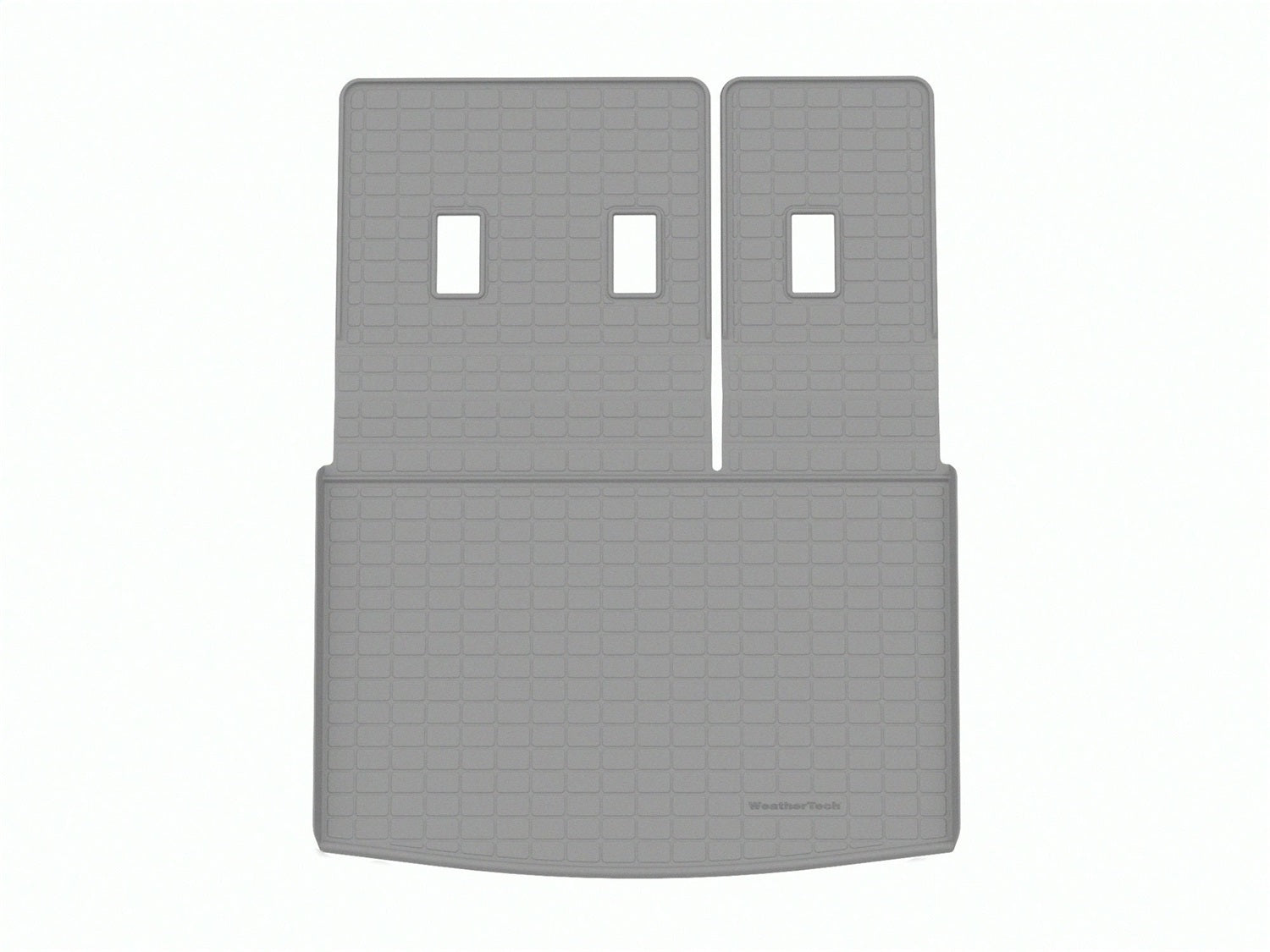 Weathertech - SeatBack Cargo Liner HP - Gray Behind 2nd Row Seating 21-26 Cadillac Escalade / 22-26 Chevrolet Suburban /