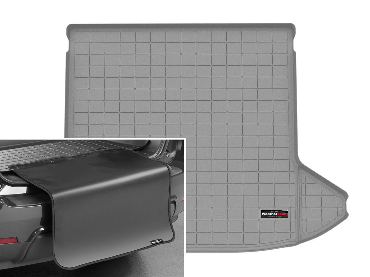 Weathertech - Cargo Liner w/Bumper Protector - Gray Behind 2nd Row Seating 22-26 Tucson - 421470SK