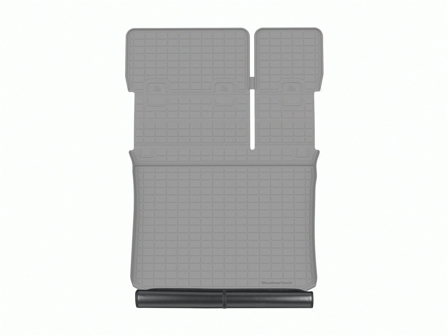 Weathertech - SeatBack Cargo Liner HP w/Bumper Protector - Gray Behind 2nd Row Seating 11-21 Jeep Grand-Cherokee / 22 Je