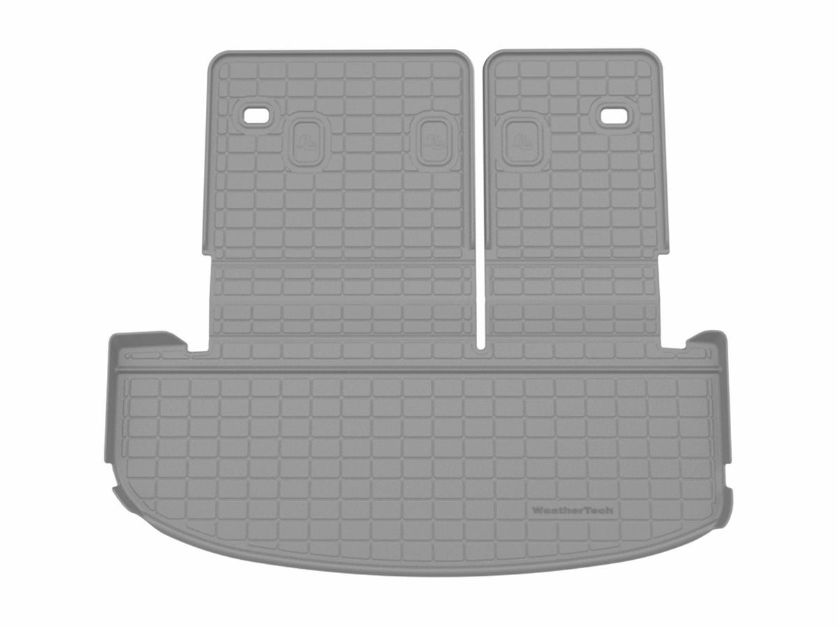Weathertech - SeatBack Cargo Liner HP - Gray Behind 3rd Row Seating 20-25 Kia Telluride - 421512IM