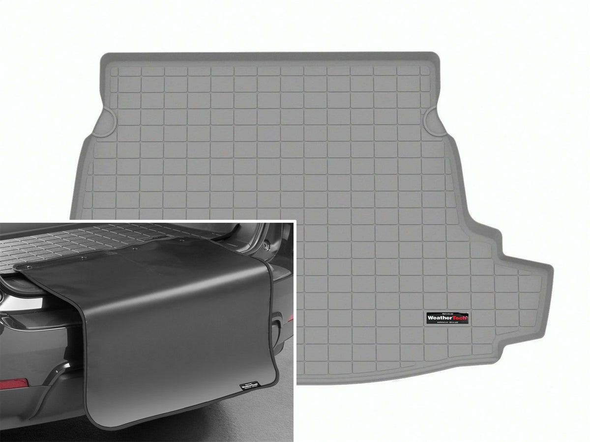 Weathertech - Cargo Liner w/Bumper Protector - Gray Behind 2nd Row Seating 21-25 RAV4 - 421516SK