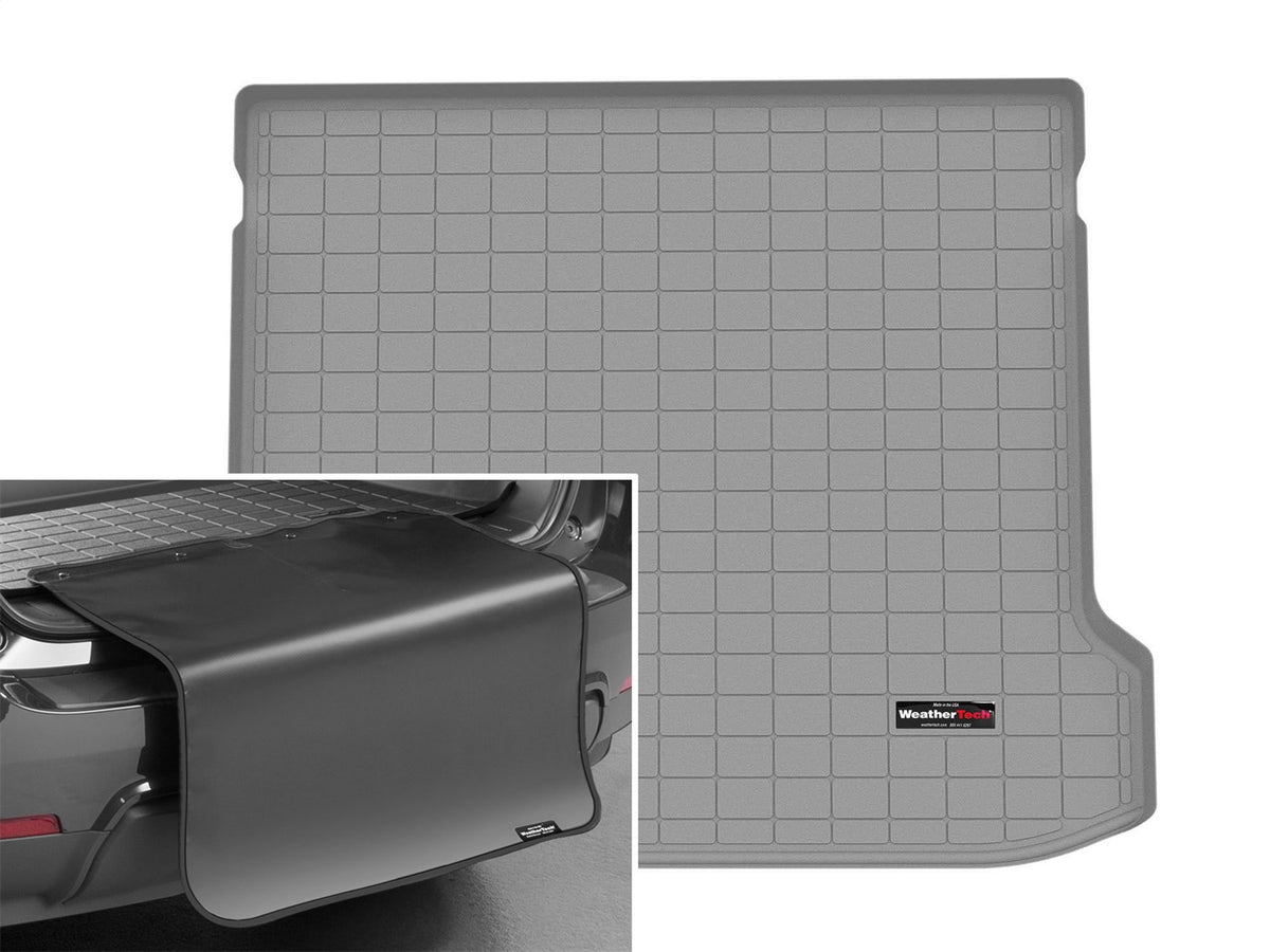 Weathertech - Cargo Liner w/Bumper Protector - Gray Behind 2nd Row Seating 22-24 Hyundai Ioniq-5 / 25 Hyundai Ioniq-5-N 