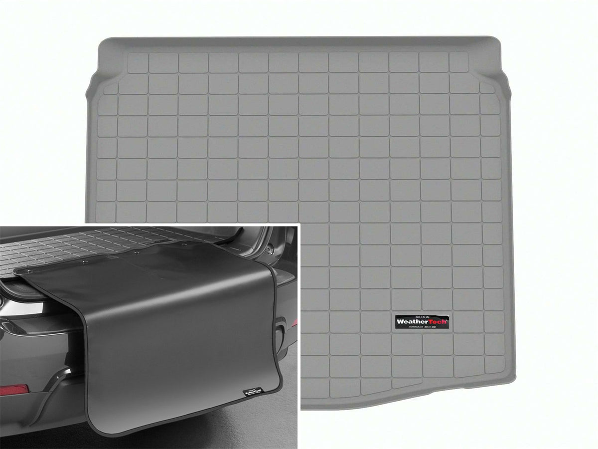 Weathertech - Cargo Liner w/Bumper Protector - Gray Behind 2nd Row Seating 22-26 Corolla - 421524SK