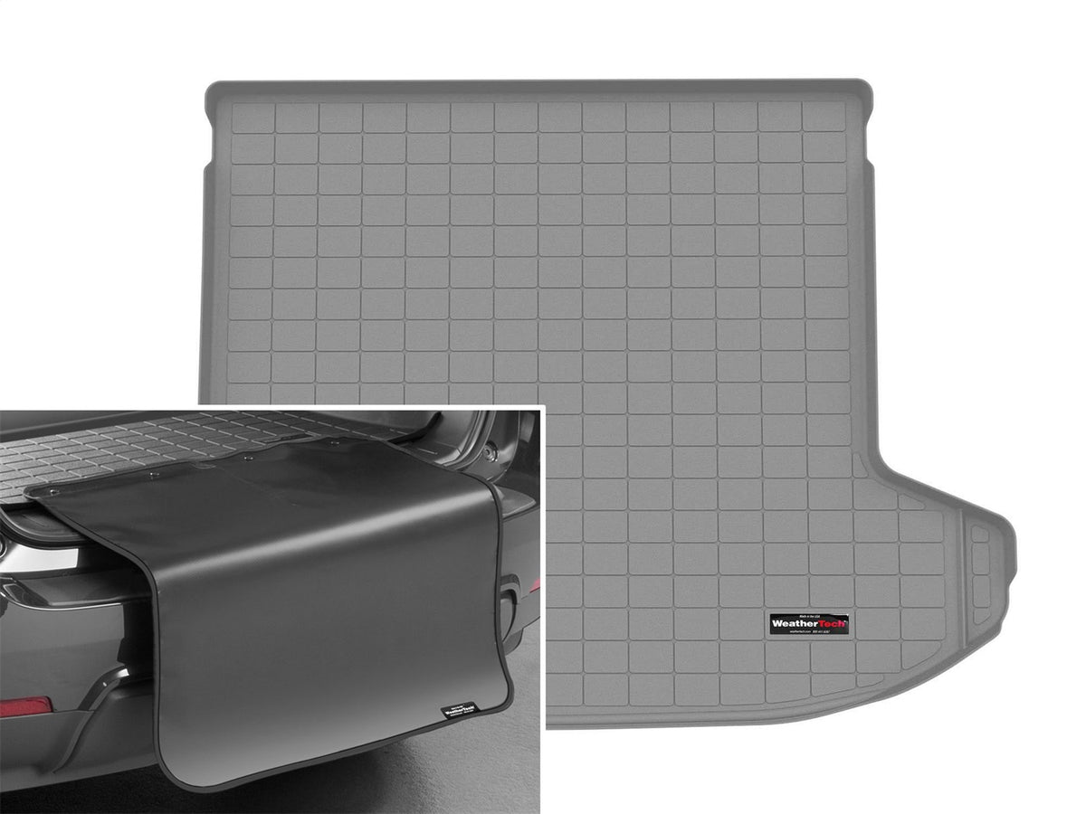 Weathertech - Cargo Liner w/Bumper Protector - Gray Behind 2nd Row Seating 23-26 Kia Sportage - 421538SK