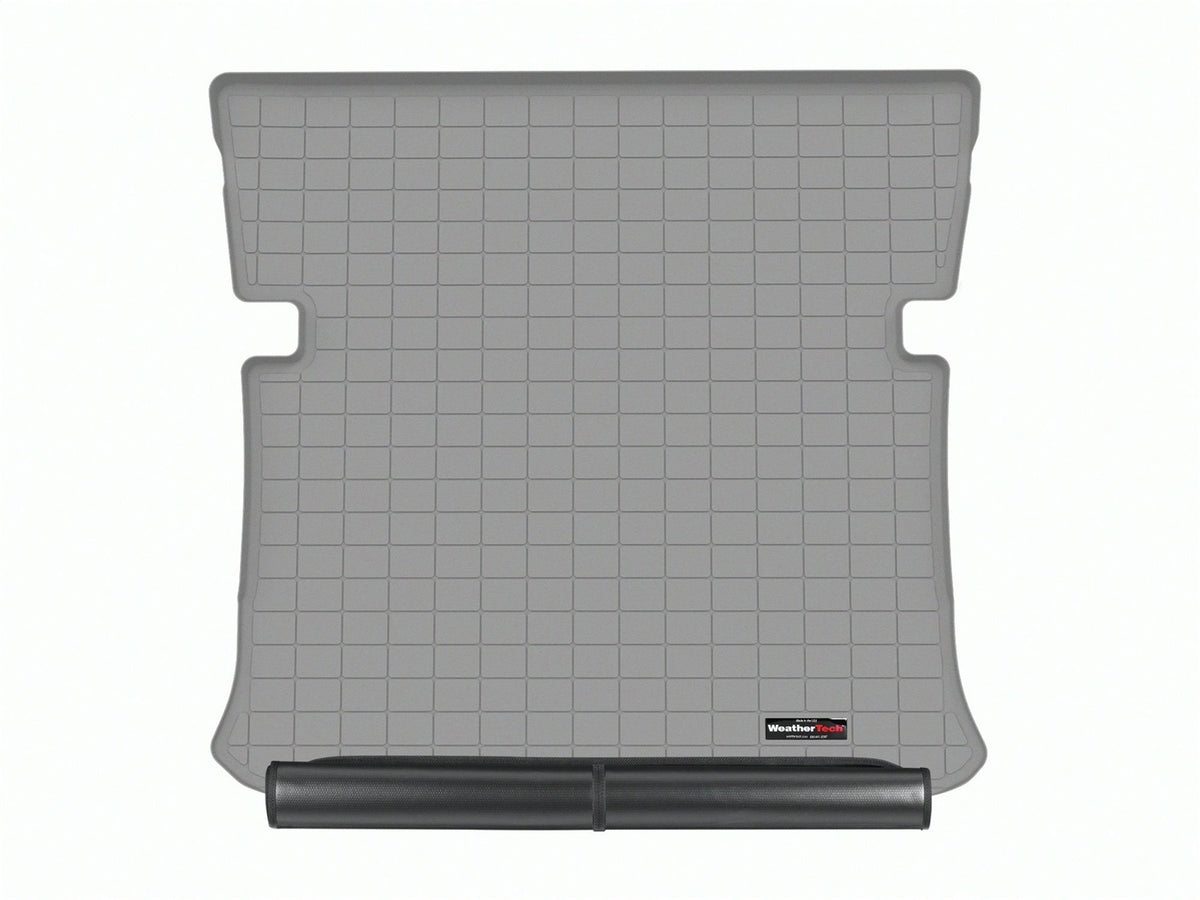Weathertech - Cargo Liner w/Bumper Protector - Gray Behind 2nd Row Seating 23-26 Mercedes Benz EQS - 421562SK