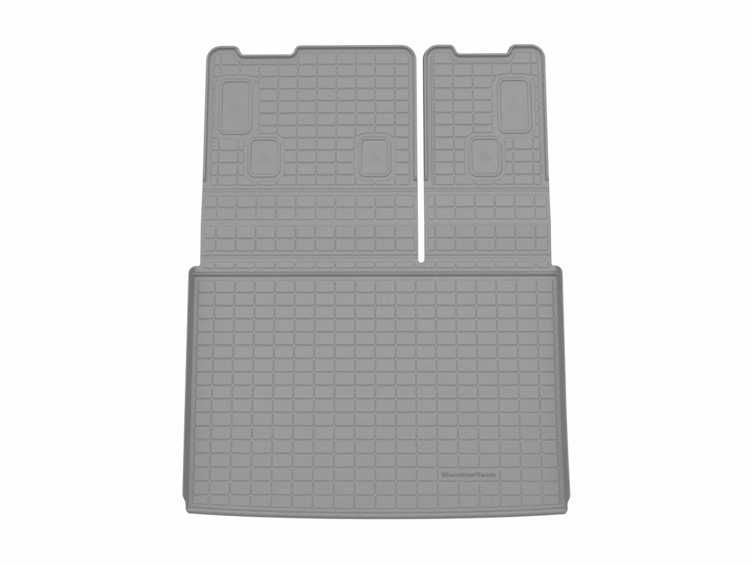 Weathertech - SeatBack Cargo Liner HP - Gray Behind 3rd Row Seating 15-20 Cadillac Escalade / 15-20 Chevrolet Suburban /