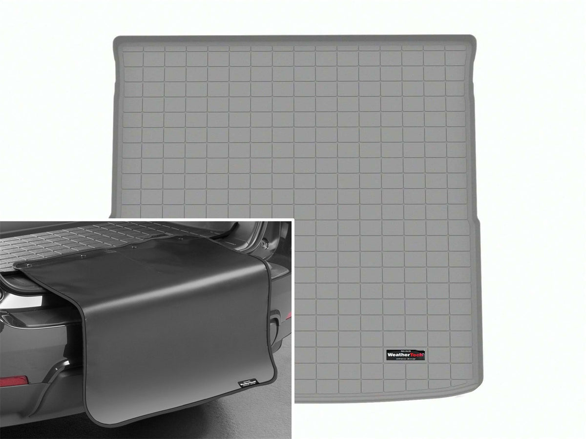 Weathertech - Cargo Liner w/Bumper Protector - Gray Behind 2nd Row Seating 23-25 Honda Pilot - 421679SK