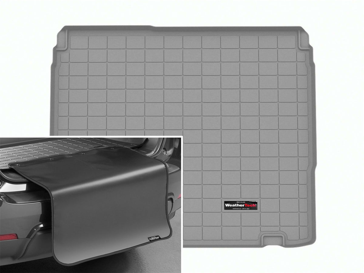 Weathertech - Cargo Liner w/Bumper Protector - Gray Behind 2nd Row Seating 23-26 Toyota Prius - 421698SK