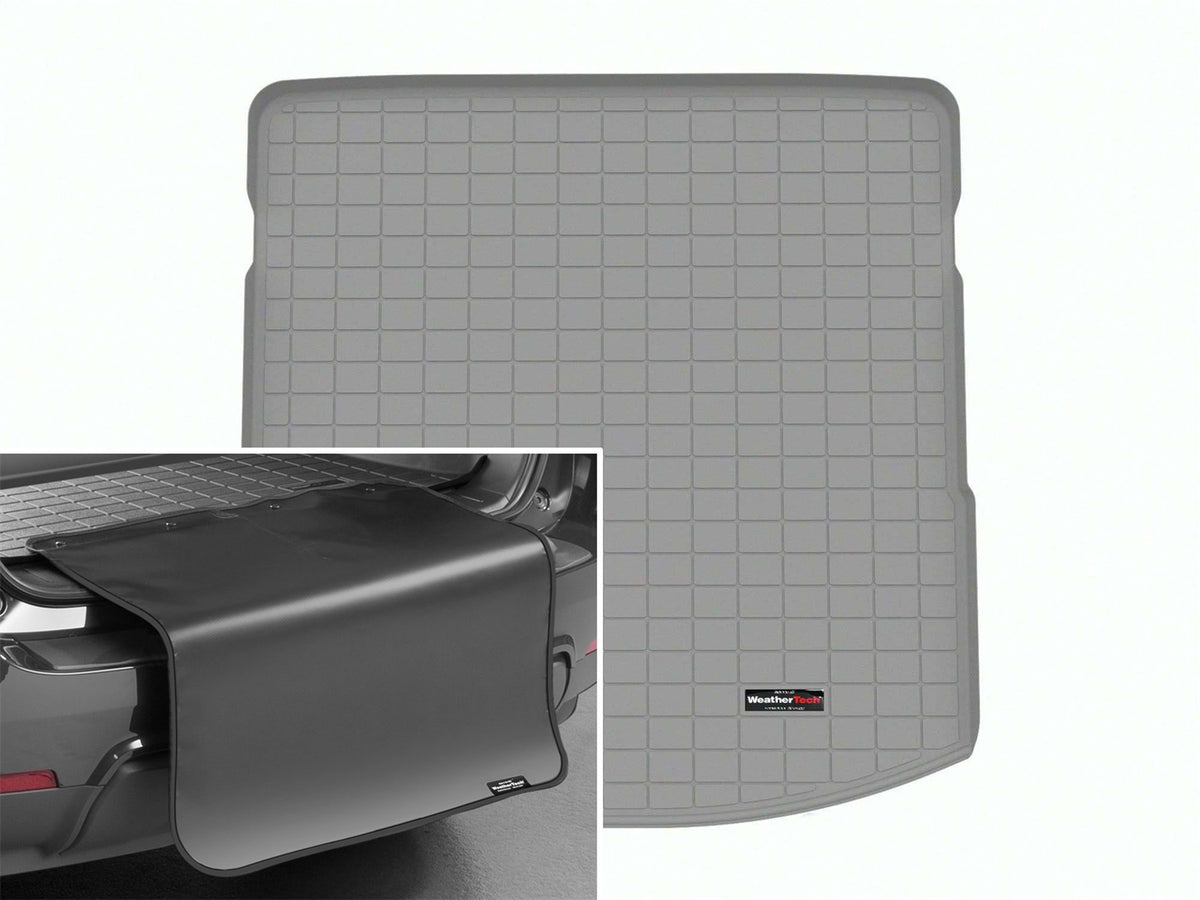 Weathertech - Cargo Liner w/Bumper Protector - Gray Behind 2nd Row Seating 24-26 CX 90 - 421705SK