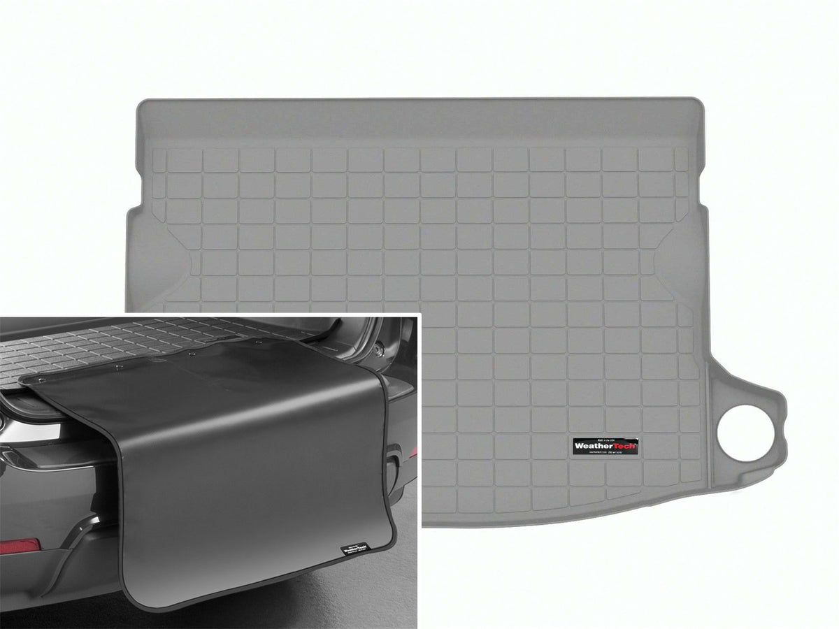 Weathertech - Cargo Liner w/Bumper Protector - Gray Behind 2nd Row Seating 24-26 Crosstrek - 421706SK