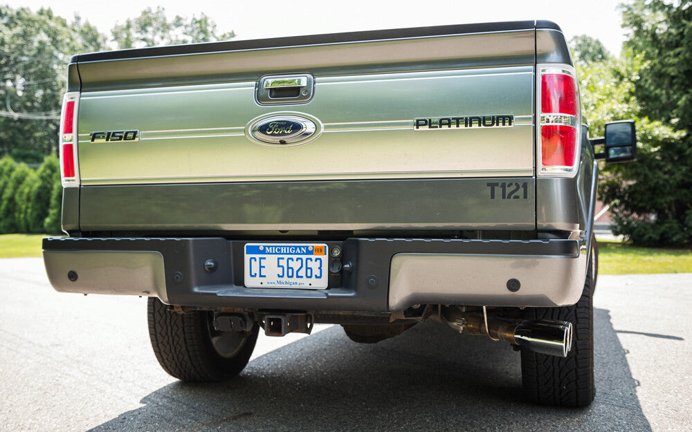 Roush - Roush 2011-2014 F-150 Cat-Back Exhaust - 6.2L/5.0L/3.5L Side Exit - 421711