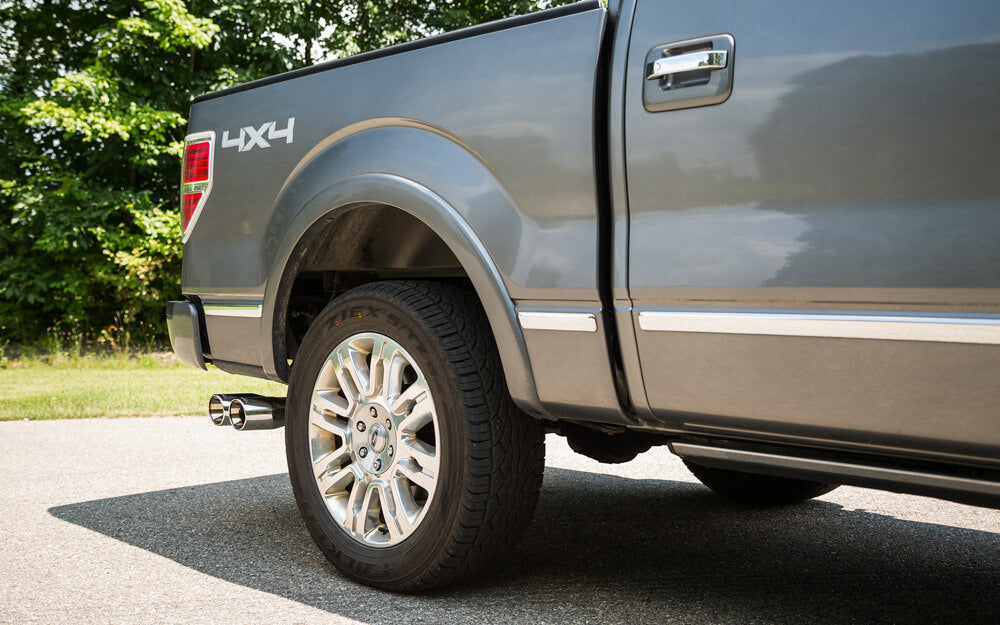 Roush - Roush 2011-2014 F-150 Cat-Back Exhaust - 6.2L/5.0L/3.5L Side Exit - 421711