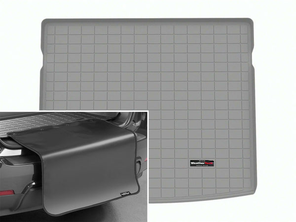 Weathertech - Cargo Liner w/Bumper Protector - Gray Upper Cargo Area 23-25 Nissan ARIYA - 421712SK