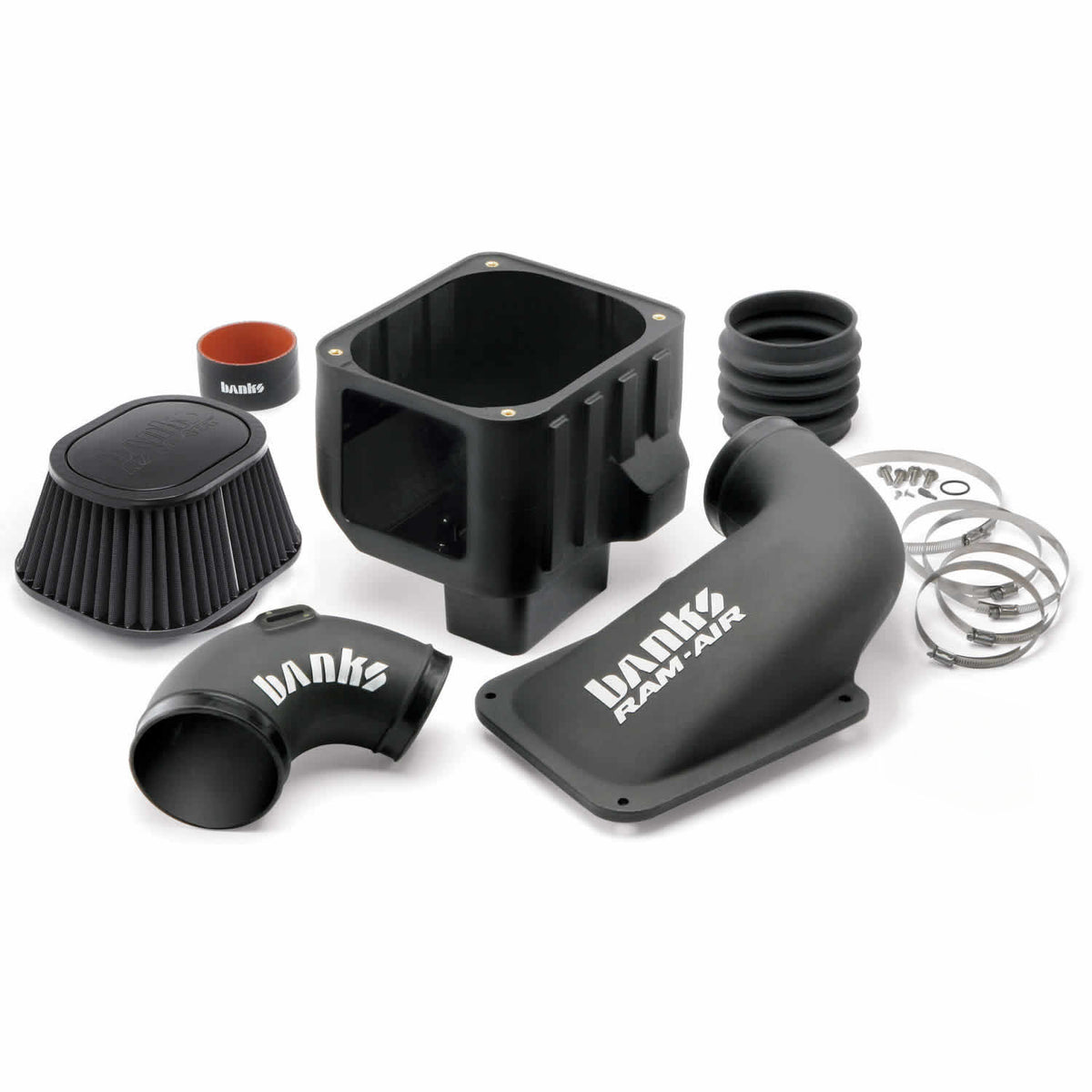 Banks Power 07-10 Chevy 6.6L LMM Ram-Air Intake System - Dry Filter - 42172-D