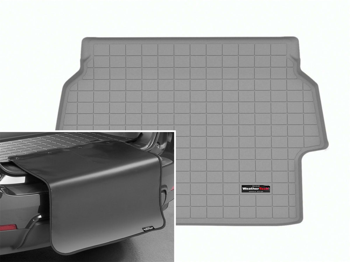 Weathertech - Cargo Liner w/Bumper Protector - Gray Behind 2nd Row Seating 23-26 Toyota Prius - 421726SK