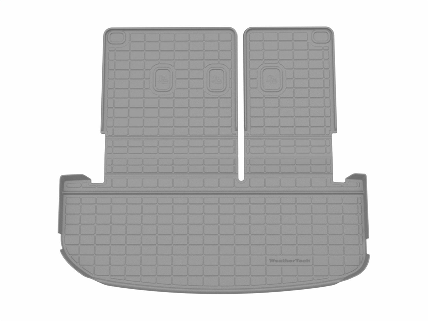 Weathertech - SeatBack Cargo Liner HP - Gray Behind 3rd Row Seating 20-25 Hyundai Palisade - 421730IM