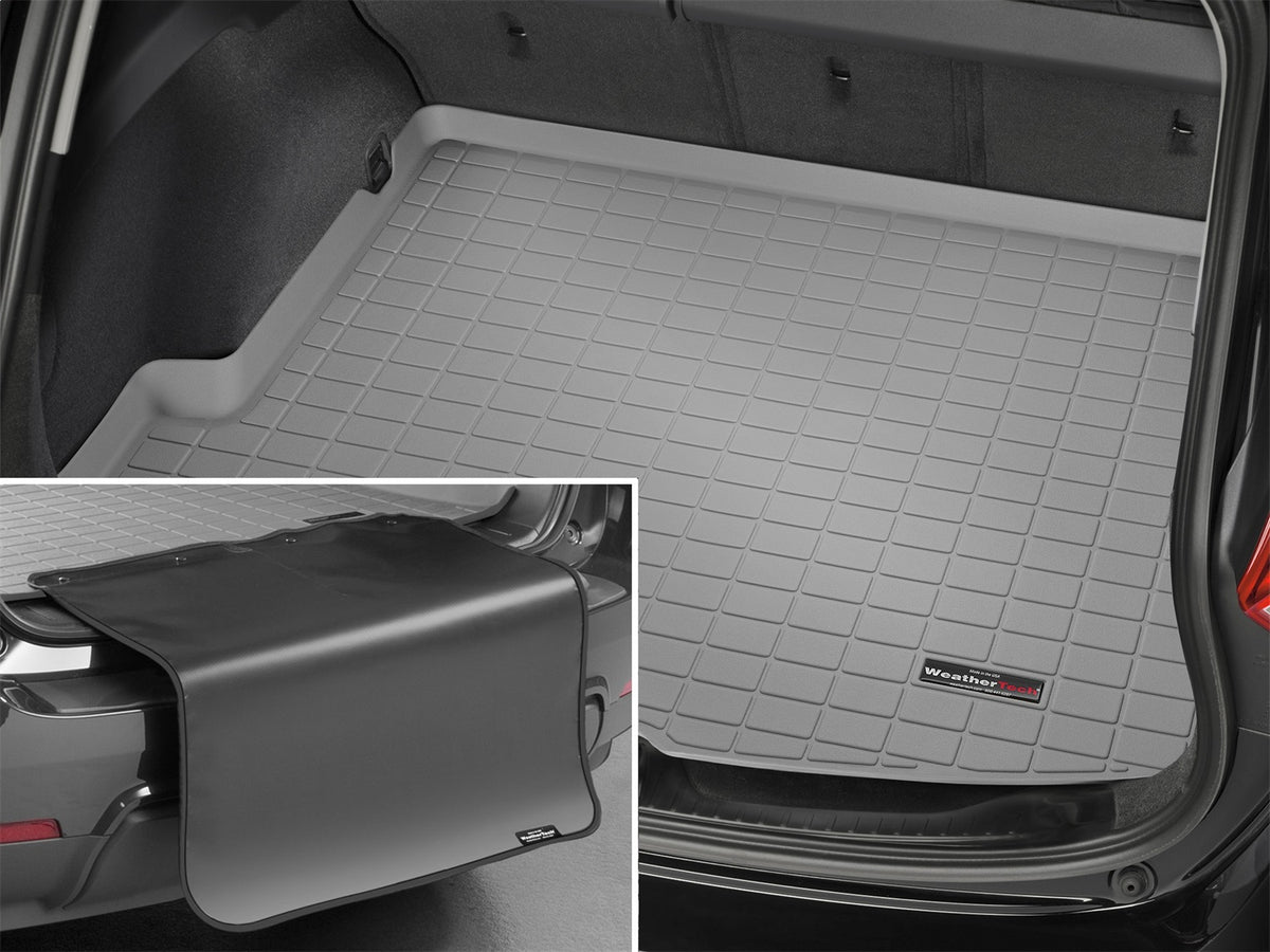 Weathertech - Cargo Liner w/Bumper Protector - Gray Behind 2nd Row Seating 25 ADX - 421859SK
