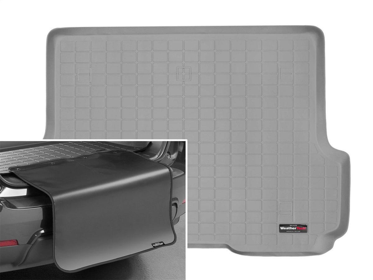 Weathertech - Cargo Liner w/Bumper Protector - Gray Behind 2nd Row Seating - 42188SK