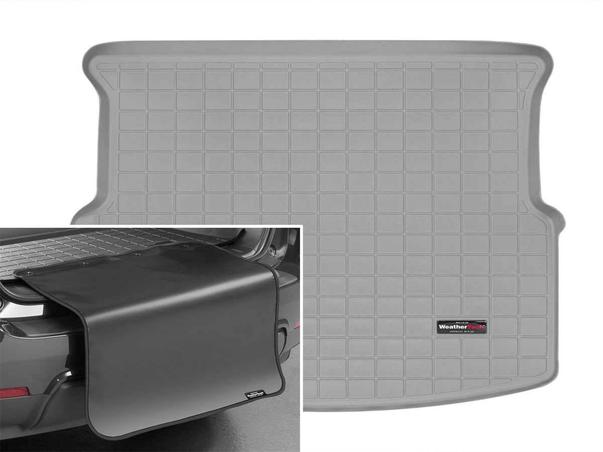 Weathertech - Cargo Liner w/Bumper Protector - Gray Behind 2nd Row Seating - 42197SK
