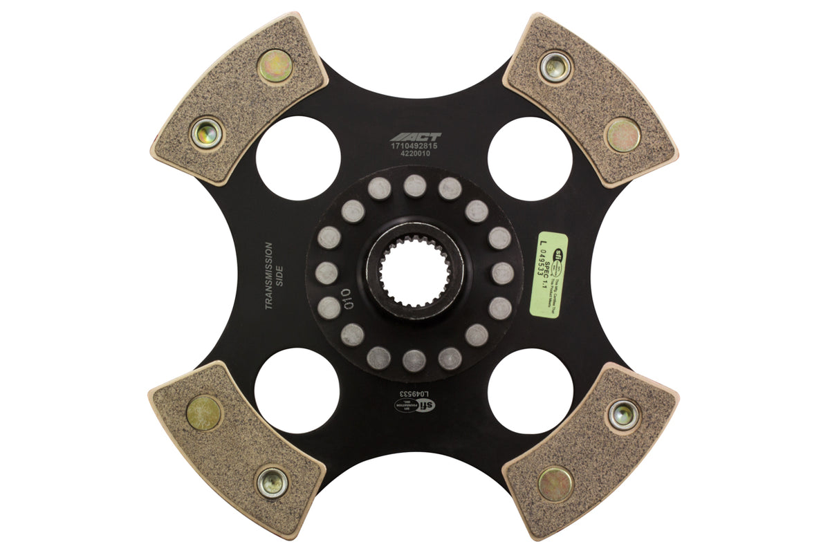 ACT 1992 Acura Integra 4 Pad Rigid Race Disc - 4220010