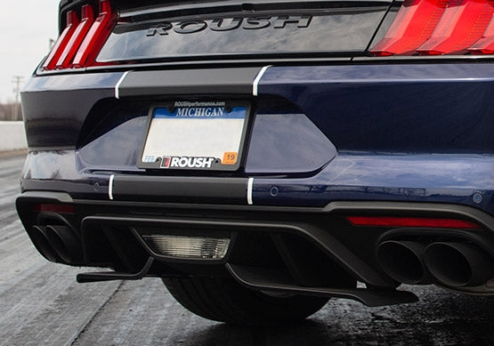 Roush - 2018-2023 Roush Mustang Rear Valance Aero Foil Kit - 422085