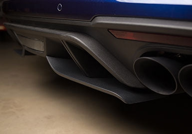 Roush - 2018-2023 Roush Mustang Rear Valance Aero Foil Kit - 422085