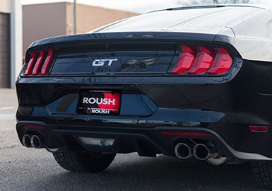 Roush - 2018-2026 Roush Mustang 5.0L GT Axle-Back Exhaust Kit - 422097