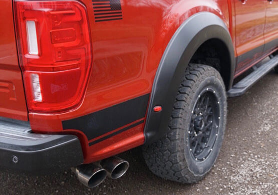 Roush - 2019-2023 Roush Ranger 2.3L Cat-Back Exhaust - 422179