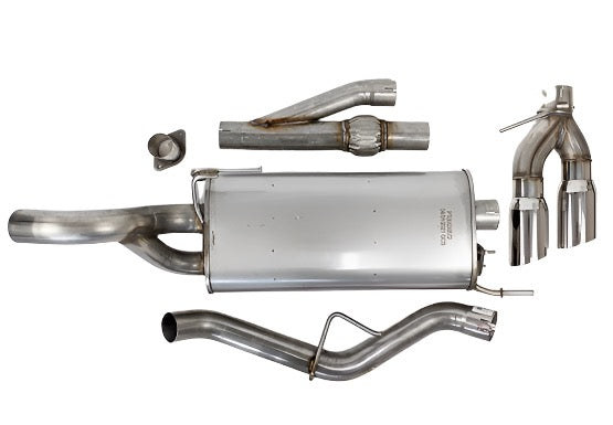 Roush - 2021-2026 Roush F-150 Cat-Back Exhaust Kit (Active-Ready) - 422264