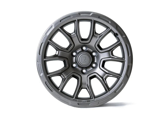 Roush 2021+ Bronco/Ranger 17in x 8.5 +25mm Offset Iridium Grey Wheel - 422302