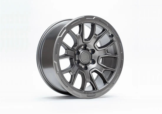 Roush 2021+ Bronco/Ranger 17in x 8.5 +25mm Offset Iridium Grey Wheel - 422302