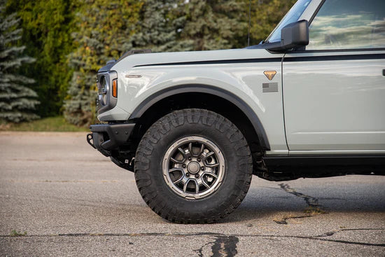 Roush 2021+ Bronco/Ranger 17in x 8.5 +25mm Offset Iridium Grey Wheel - 422302