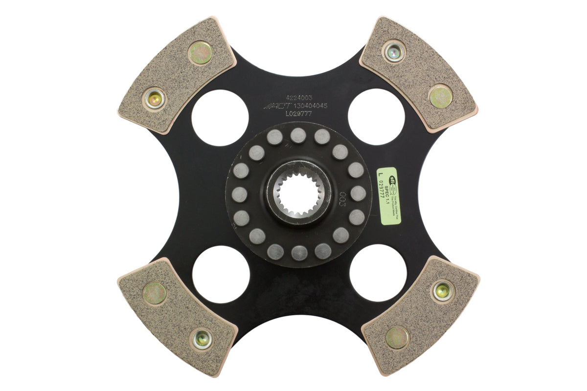 ACT 1980 Toyota Corolla 4 Pad Rigid Race Disc - 4224003