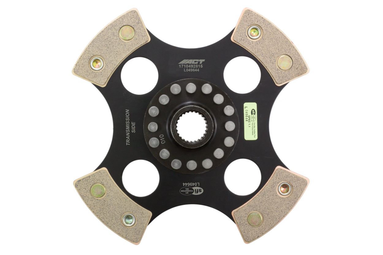 ACT 1997 Acura CL 4 Pad Rigid Race Disc - 4224010