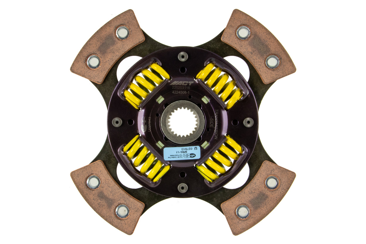 ACT 06-15 Mazda MX-5 4 Pad Sprung Race Clutch Disc - 4224508-1