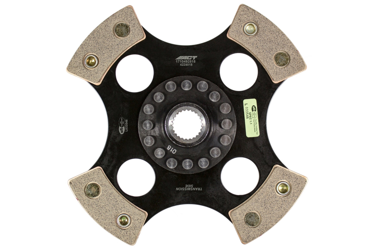 ACT 1991 Subaru Legacy 4 Pad Rigid Race Disc - 4228018