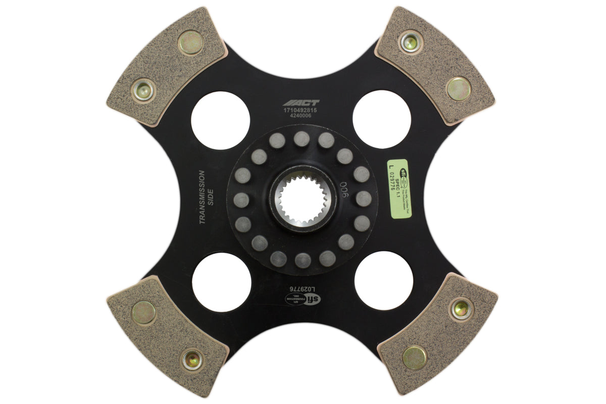 ACT 1981 Nissan 280ZX 4 Pad Rigid Race Disc - 4240006