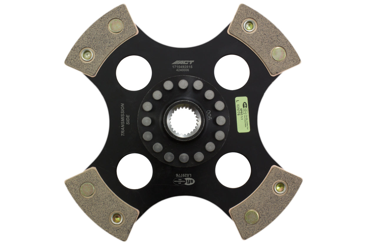 ACT 1981 Nissan 280ZX 4 Pad Rigid Race Disc - 4240006
