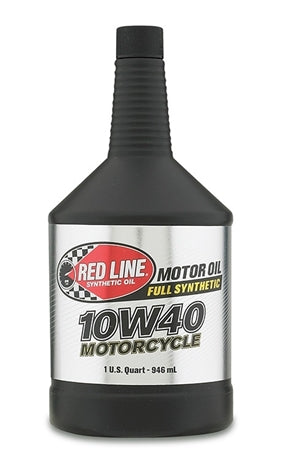 Red Line 10W40 Motorcycle Oil Synthetic 1 Quart