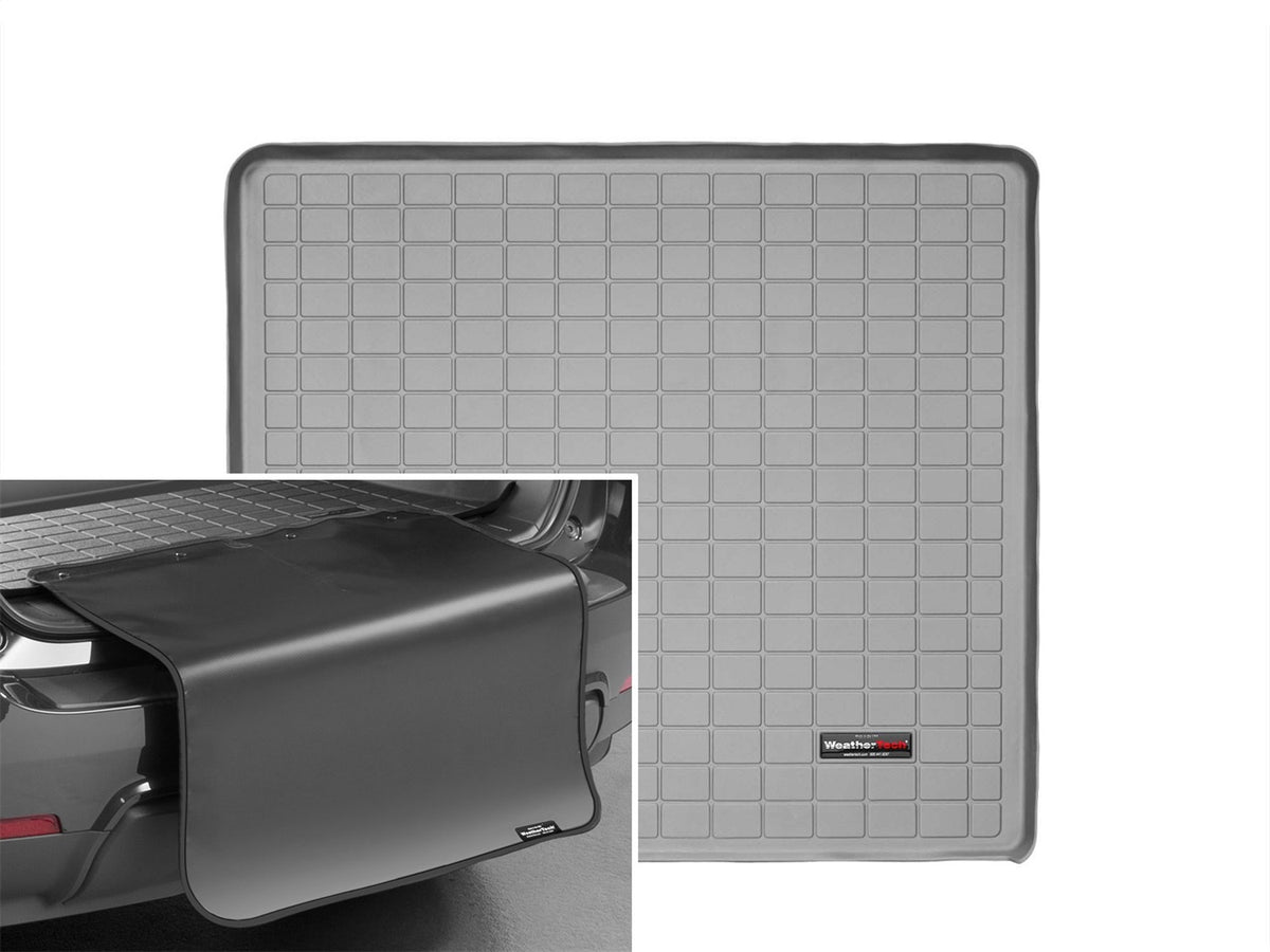 Weathertech - Cargo Liner w/Bumper Protector - Gray Behind 2nd Row Seating 10-24 Toyota 4Runner - 42440SK