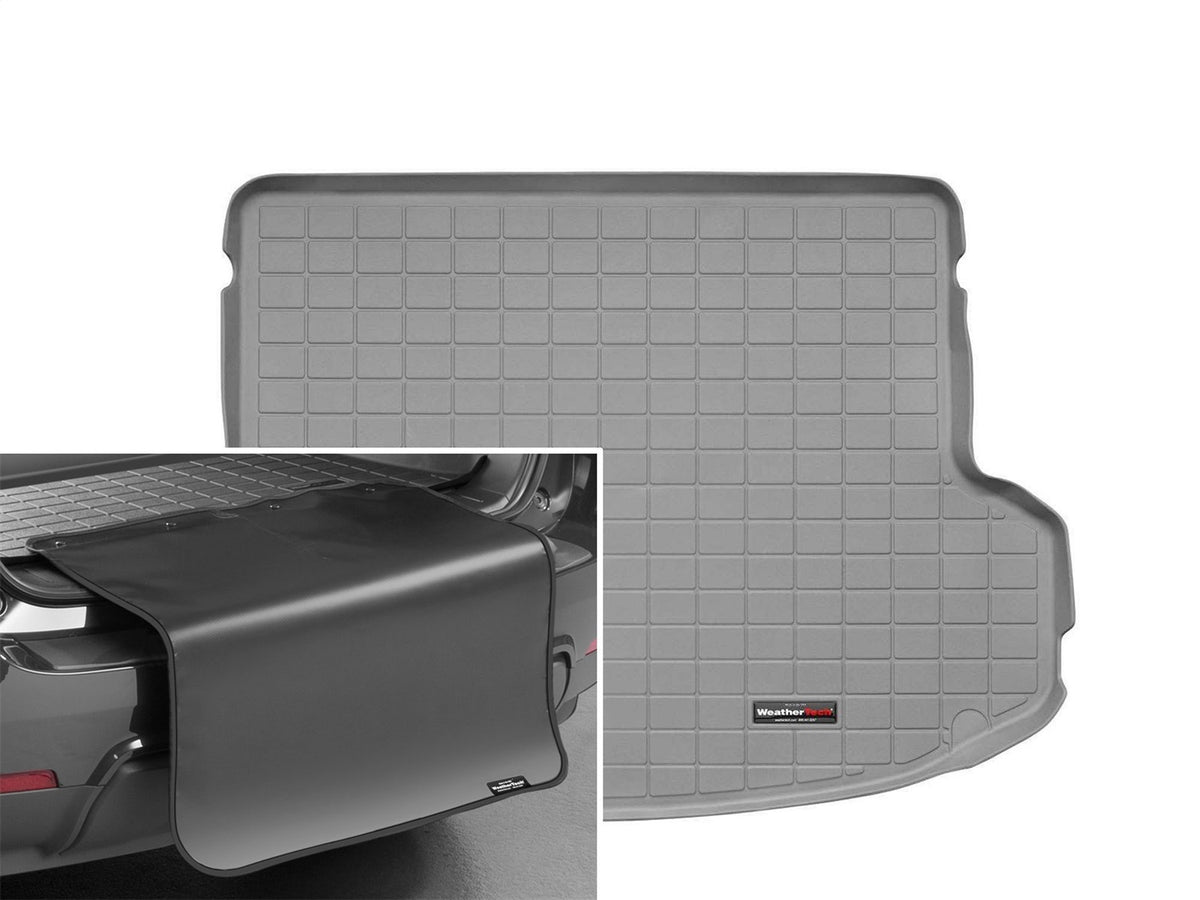 Weathertech - Cargo Liner w/Bumper Protector - Gray Behind 2nd Row Seating 10-15 Hyundai Tucson - 42454SK
